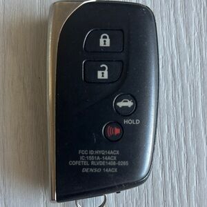Lexus Remote Car Key Fob